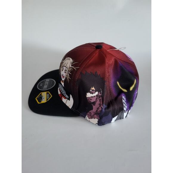 My Hero Academia League of Villians Snapback Anime Manga Baseball Cap Hat - Picture 2 of 7